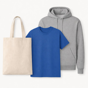 Essentials пакет: Gildan 18500 Hoodie + 5000 T-Shirt + Westford Mill Tote Bag